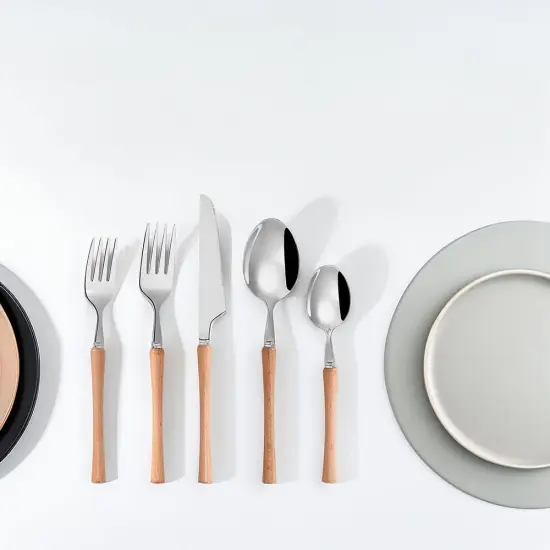 Beachwood Flatware Set Gold {5}