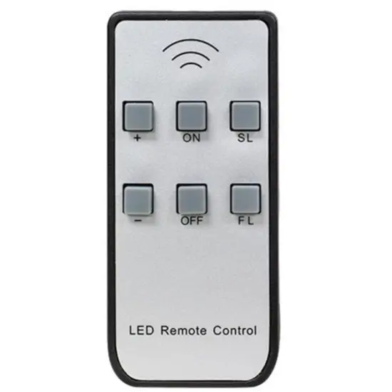 Set of 10 Ivory Flameless Taper Candles with Clips Remote and Timer Battery Operated Lights {2}