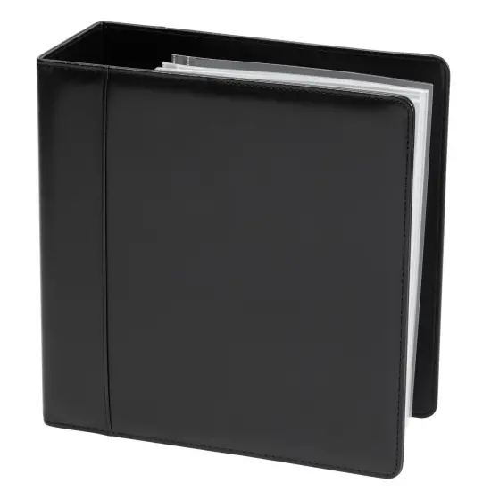 4-Inch Theater Binder with 30 Sleeves, 3-Ring Organizer with Clear Sheet Protectors for Gifts, Show-Bills Holder, 2 Pockets Per Sleeve (10x9.5 in) {4}