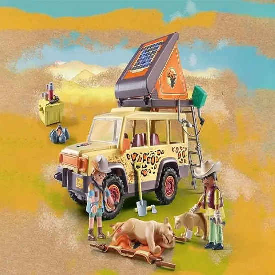 Playmobil Cross-Country Vehicle with Lions {6}