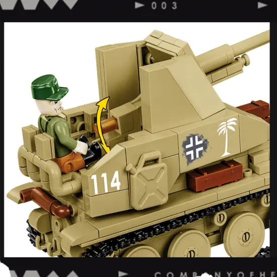 COBI Company of Heroes 3 MARDER III (Sd.Kfz. 139) {5}