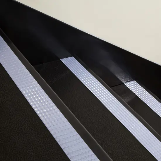 Reflective Tape - White Outdoor Reflector Safety Roll for Trailers, Warning, Signs, Stairs, Bikes (2 In x 30 FT) {4}