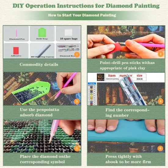 5D Book Diamond Art Kits for Adults {5}