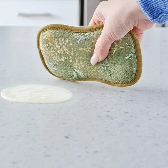 Kitchen Herbs Reusable Scrubbies, Set of 4 {6}