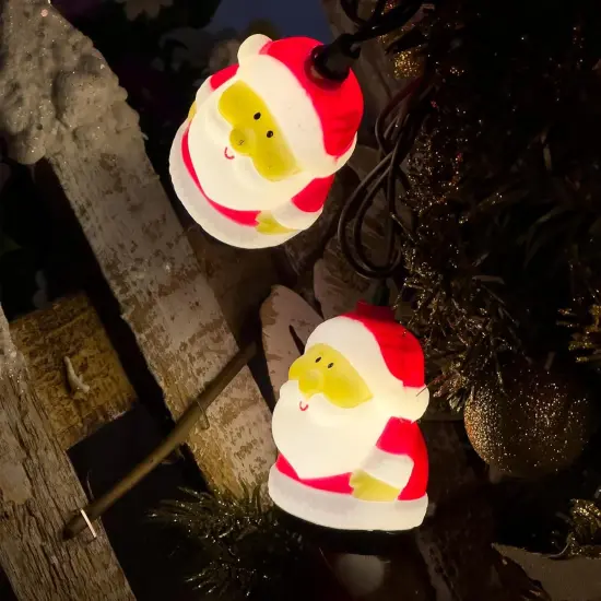 8.5Ft Santa Claus String Lights - 10 LED {2}