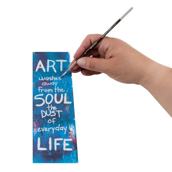 Creative Mark Fine Tip Liner Paint Brush Ultra Fine Detail Soft Hair Paint Brush For Watercolor, Gouache, Inks, Acrylic, Oils, Technical Artists, and Illustrators {6}