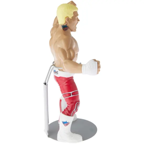 Plymor DSP-4175S Silver Adjustable Doll Stand, fits 7, 7.5, 8, 8.5, and 9 inch Dolls or Action Figures, Waist is 1.75" - 2.25" wide, 5" - 6" around {3}