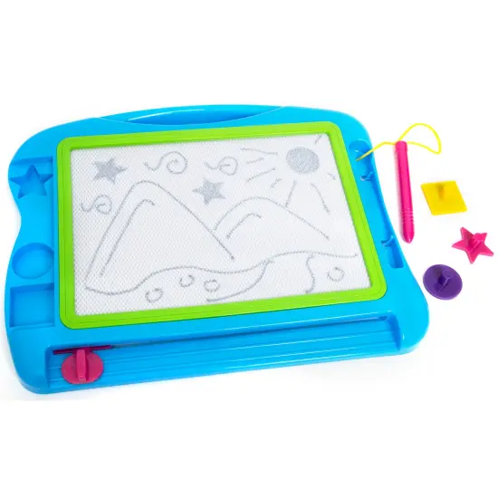 Boley: Magic Writer Slate - Coloring Magic Board, 3 Fun Stamps & 1 Writing Utensil, Lightweight & Portable Design, Arts & Crafts Toy, Kids Ages 3+ {6}