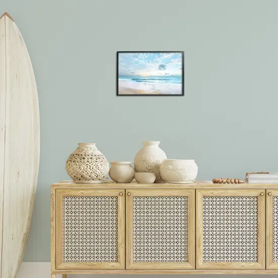 Stupell Industries Sun Bleached Ocean Shore Framed Giclee Design by Danita Delimont {2}