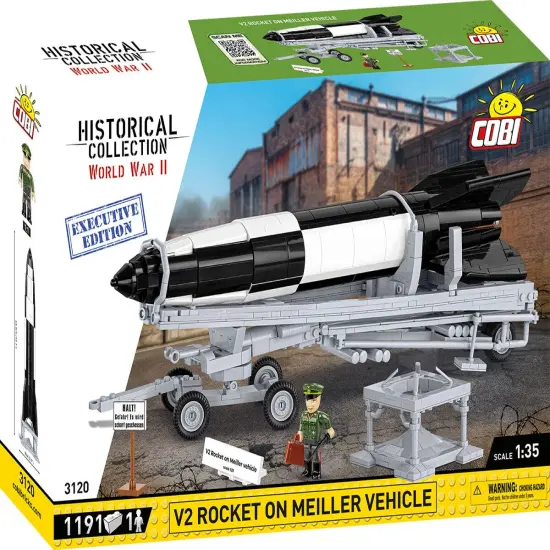 COBI Historical Collection WWII V2 Rocket & Transporter EXECUTIVE EDITION {1}