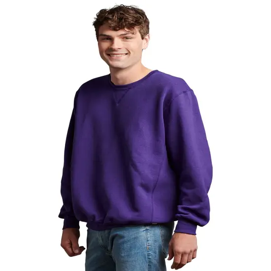Russell Athletic&reg; Dri Power Crewneck Sweatshirt PURPLE {1}