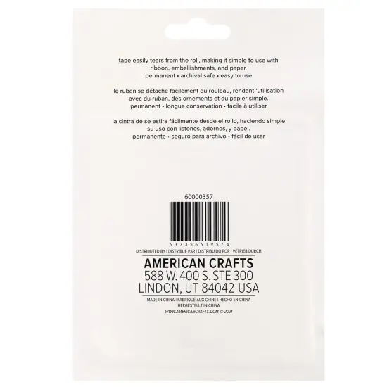 Sticky Thumb Double-Sided Tape 11 Yards-Clear, 4" {4}