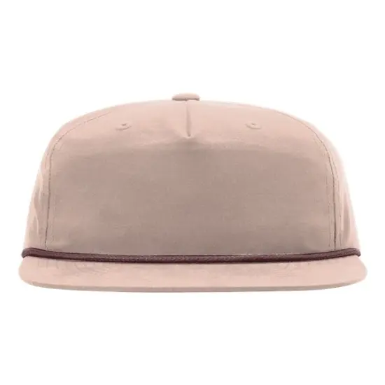 Richardson&reg; Umpqua Snapback Cap Pale Peach/ Maroon {1}