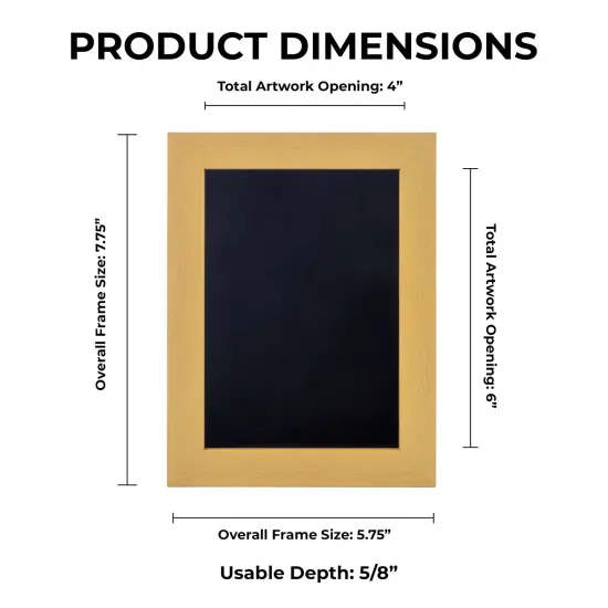 Classic Natural Wood Shadow Box Frame with Acrylic Front - Black Suede Backing, 30 Sizes {1}