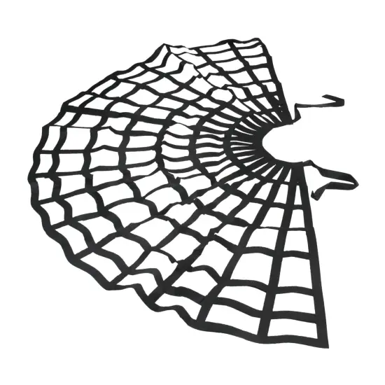 Northlight Spiderweb Shawl Halloween Costume Accessory - Black - One Size {4}