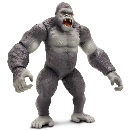 Lanard Primal Clash! Big Boss Gorilla! - 17'' Action Figure, Giant Poseable Mega-Monster, Ages 3+ {6}