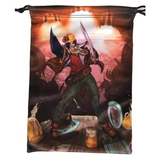 Middara: Adventurer Tuck Bags - 10pc - Drawstring Storage Bags, Character Artwork, Separate Cards & Accessories Between Game Sessions, RPG Accessories {6}