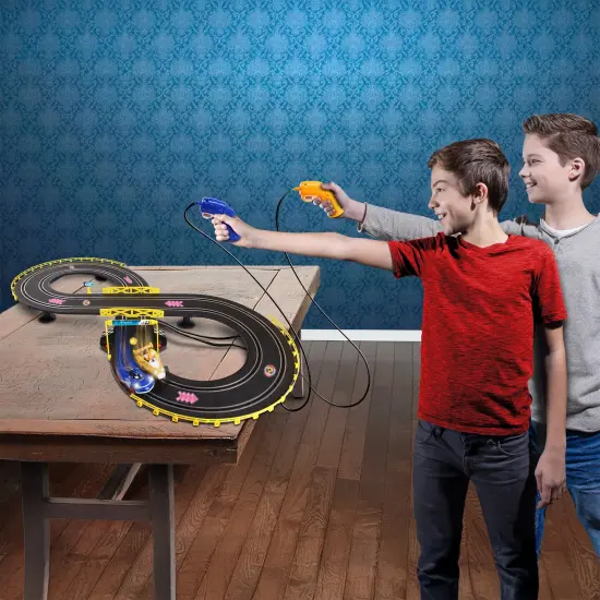 NKOK Sonic The Hedgehog All Stars Racing Transformed RC Slot Car Set Race Set - Sonic & Tails {4}