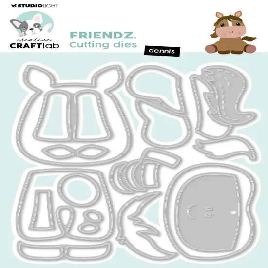 Friendz CCL Cutting Die-Nr. 993, Dennis {1}