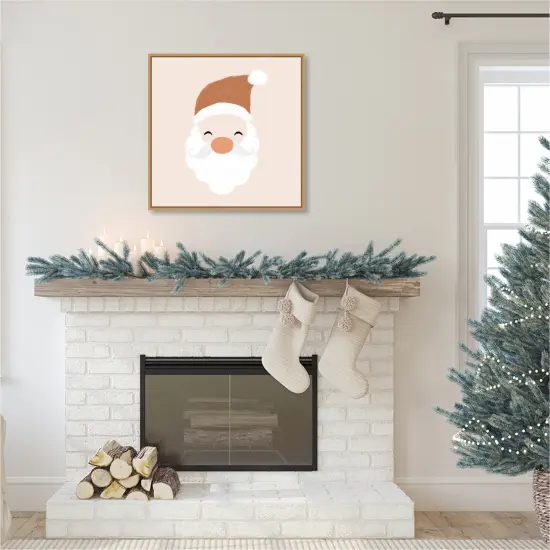Santa by Orara Studio Framed Canvas Wall Art {5}