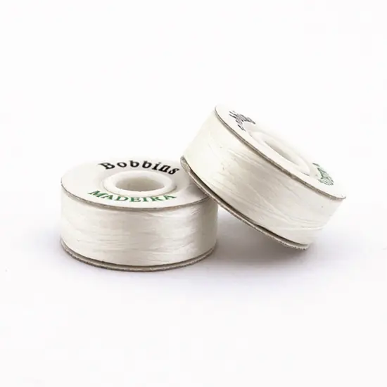 Madeira Sided Bobbin White L {5}