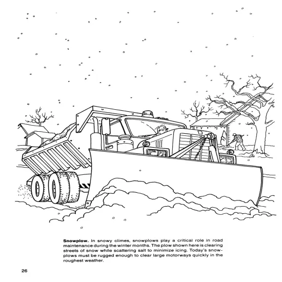 Trucks Coloring Book-Softcover {5}