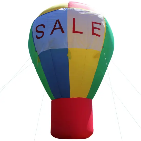 CC Inflatables 16' Rooftop Inflatable Balloon Advertising Display &ndash; Multicolor {3}