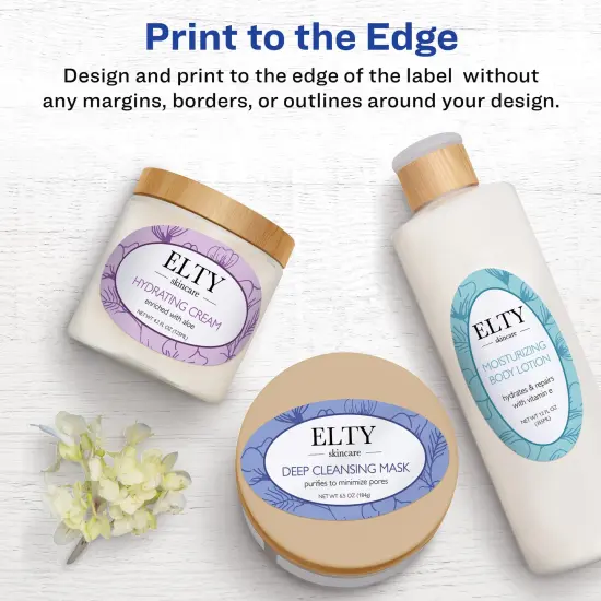 Avery Labels Variety Pack, Sure Feed Technology, Laser/Inkjet, Assorted Label Shapes, 126 Labels (80510) {4}