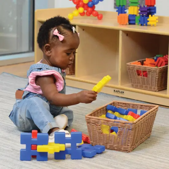 Joyn Toys Waffle Blocks Manipulative Set - 42 Pieces {3}