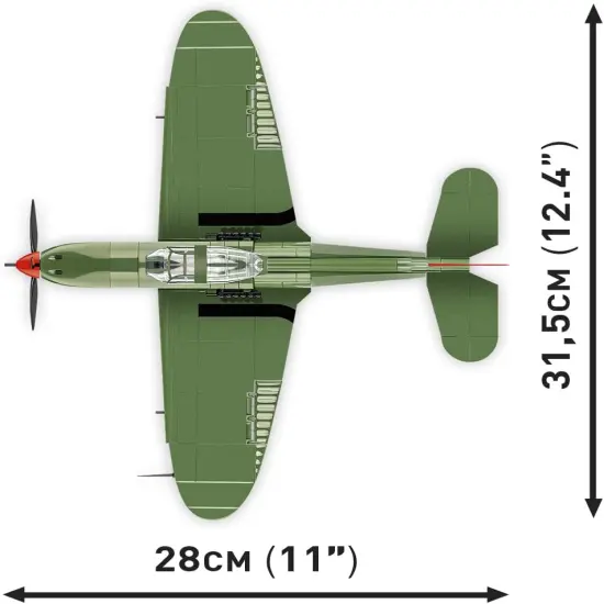 COBI Historical Collection WWII BELL&reg; P-39Q AIRACOBRA&reg; Aircraft {3}