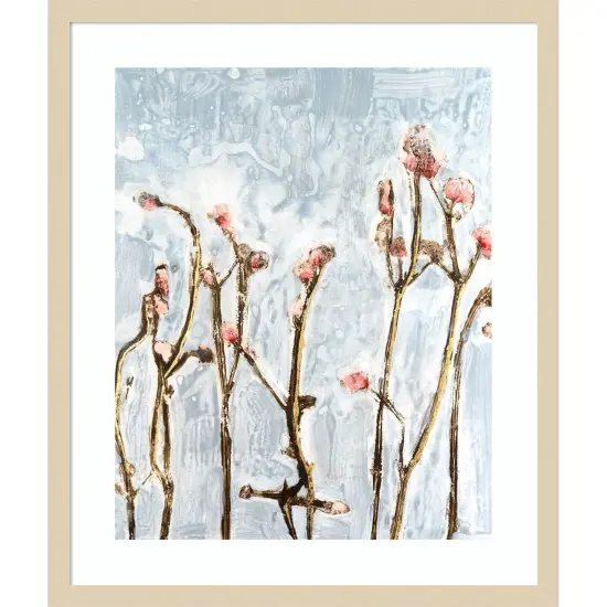 Mimosa Meadow II by Michael Willett Wood Framed Wall Art Print {1}