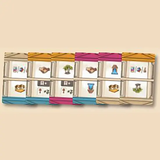 Rio Grande Games: Resafa - Strategic City Building Board Game, Economic Management, Ancient Desert Theme, Family Friendly, Ages 14+, 1-4 Players {5}