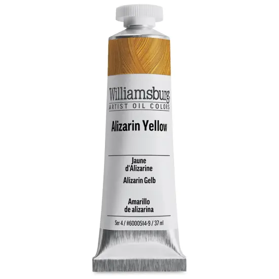 Williamsburg Handmade Oil Paint - Alizarin Yellow, 37 ml tube {2}