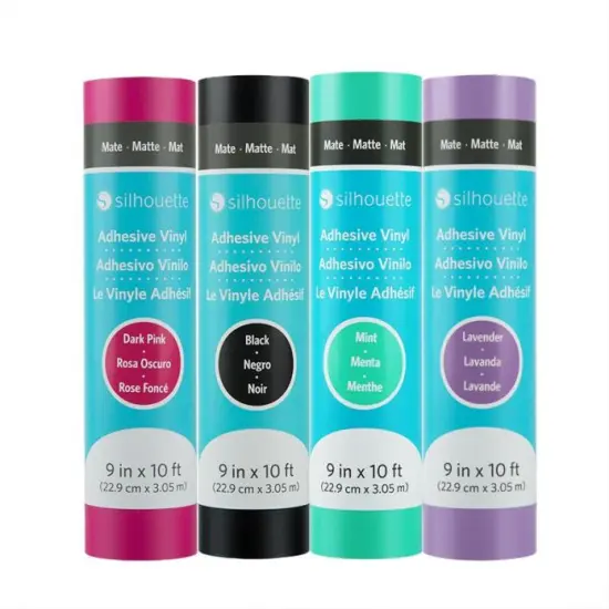 Silhouette 9" x 10' Matte Removable Vinyl Gold {2}