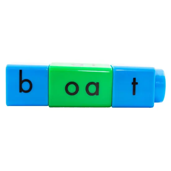 Junior Learning: Rainbow Phonics - Phonics BloxSet - 58 Color-Coded Blocks, Children's Build & Learn Set, Letter & Word Decoding, Phonemic Awareness {3}