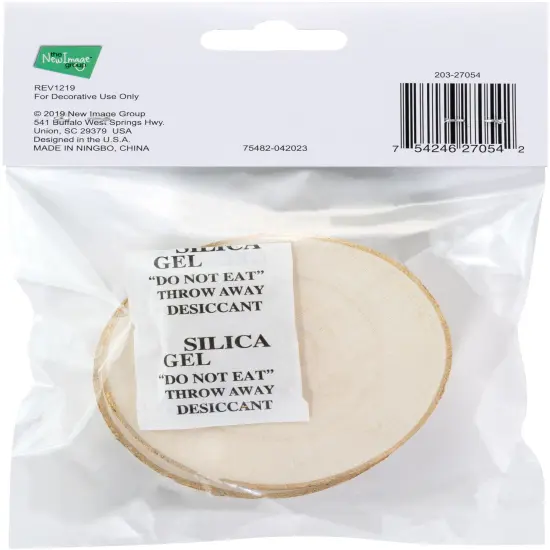 CousinDIY Rustic Wood Rounds 2/Pkg-Natural 3-3.5" {5}