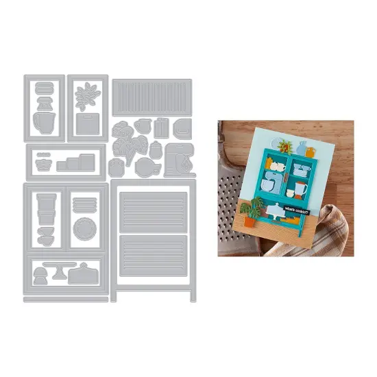 Hero Arts Die Set-Classic Cabinet {6}