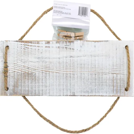 CousinDIY Photo Board with Pins-White Wash {3}