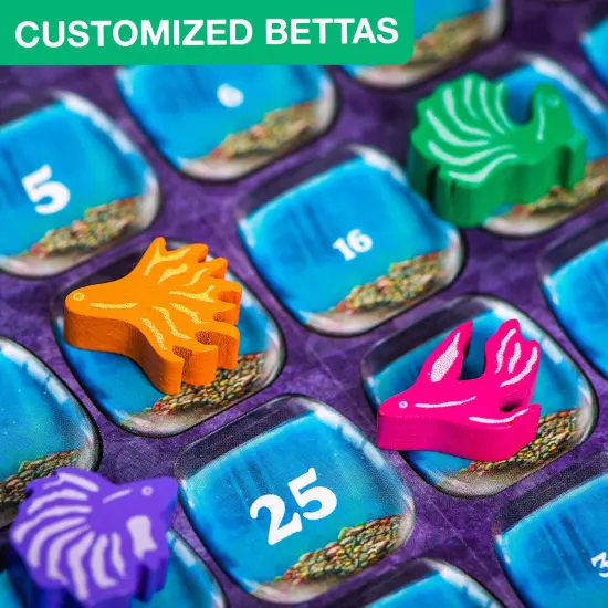 Synapses Games: Betta, A Constantly Evolving Puzzle Game, Dynamic Gameplay, Arragne the Bettas in 3X3 Displays, 1 to 5 Players, 20 Minute Play Time, Ages 8 and up {3}