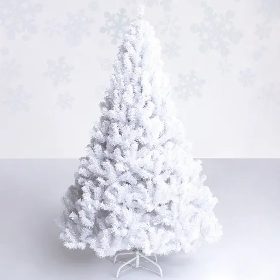 Costway Artificial PVC Christmas Tree W/Stand Holiday Season Indoor Outdoor Green {2}
