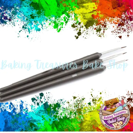 3 Count Fine Detail Brushes {2}