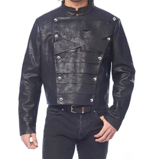 Renegade Adult Costume Jacket | Black {3}