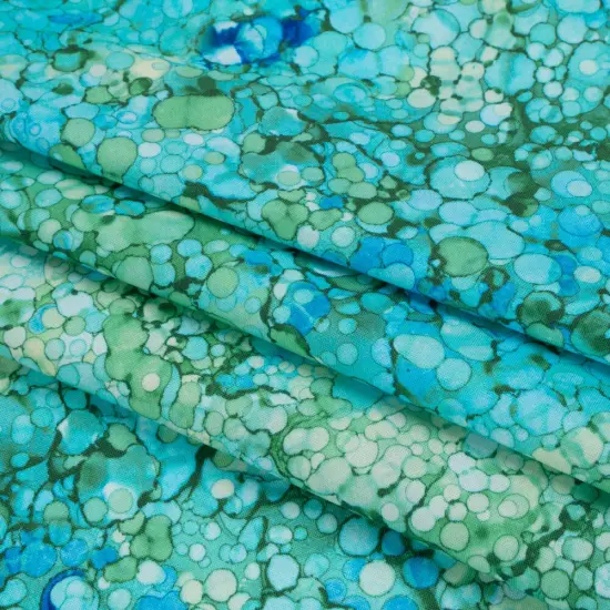 1 Yard Northcott Caribbean Bubbles Quilting Cotton Fabric 43 Inches Width {4}