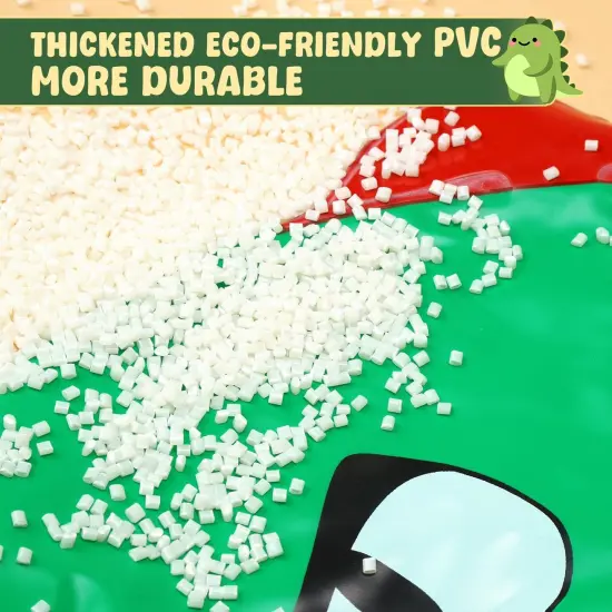 Inflatable Dinosaur Swimming Pool Float for Kids with Sprinkler for Yards, 2-in-1 Summer Water Toys 72" Large Pool Raft Outdoor Party Toys for Adults Kids {5}