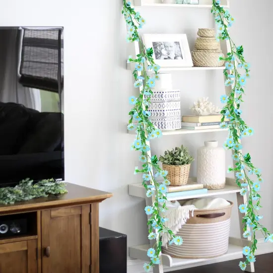 Summer Flower Garland Artificial Daisy Garland Fake Hanging Vines with Daisy Flowers for Wall Home Party Wedding Indoor Outdoor Decor {4}