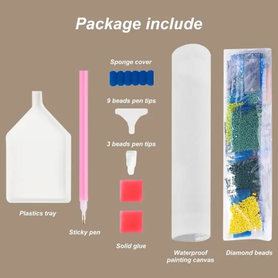 Diamond Painting Kits for Adults, Horse Round Full Drill Diamond Art Kits, 5D DIY Paint with Diamonds Crafts for Home Wall Decoration Gifts 12&times;16Inch {5}