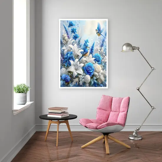 5D Diamond Art Kits for Adults,Flower Birds Diamond Painting Kits for Adult Beginners,DIY Round Full Drill Diamond Art Painting,Diamond Painting Kits {3}