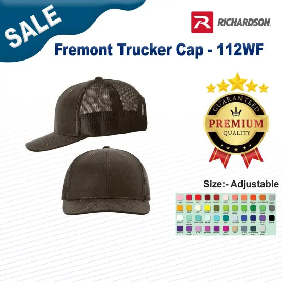 Richardson&reg; Fremont Trucker Cap Brown {3}