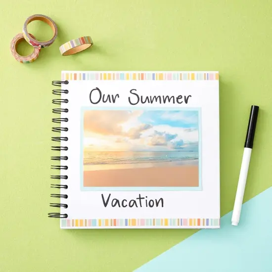 Scrapbook Photo Album for Family Photos, Wedding Guest Book, Anniversary (40 Sheets) {3}