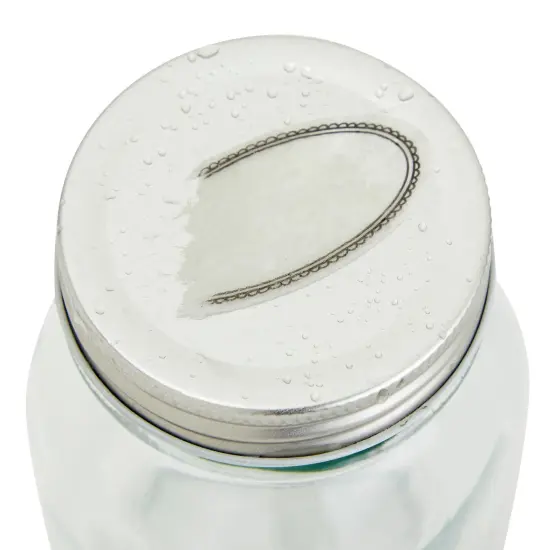 300 Piece Dissolvable Labels for Food Containers and Mason Jars, Stickers in 8 Designs for Labeling Kitchen and Pantry Canning Jar Labels, and Food Storage Containers (1 x 2.25 Inches) White {7}